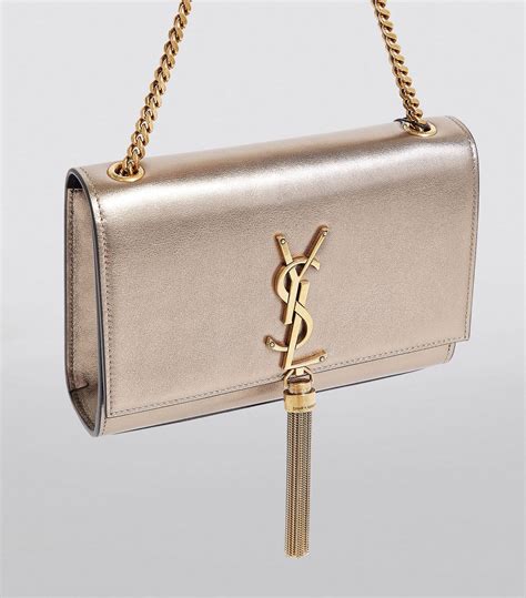 ysl pink tassel|KATE TASSEL SMALL IN METALLIC LEATHER.